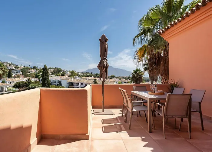 Penthouse With Sea Mountain & Golf View Estepona